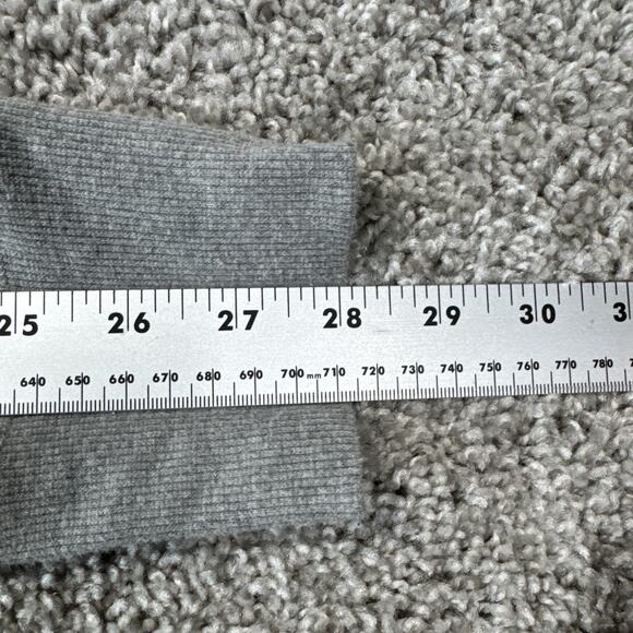 Levi's Size LargeHoodie Sweatshirt Gray Logo Hooded Kangaroo Pocket Pullover - Picture 7 of 7